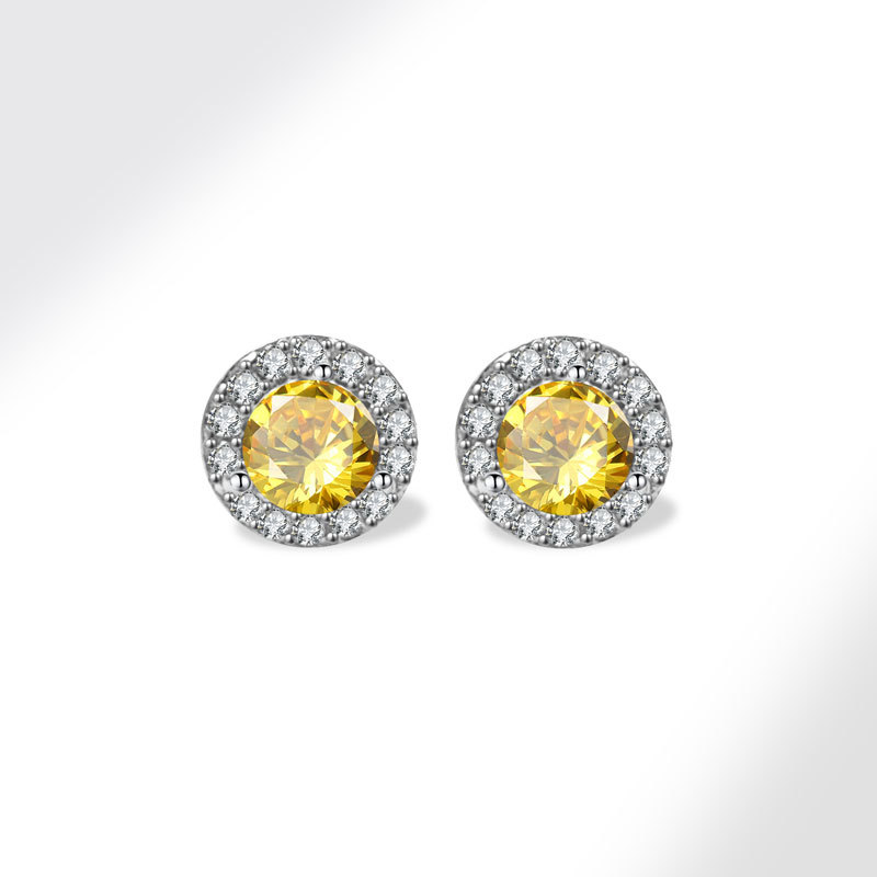 7g Weight 925 Sterling Silver Ear Needle Material Birthstone, Zircon Inlay Material Ear Studs Classification 1 Pair Quantity Office, Date Occasion 925 Sterling Silver Material Geometric Pattern Women's Gender Plating, Inlay Design Elegant, Streetwear Style 1 Pair 925 Sterling Silver Birthstone Zircon 925 Sterling Silver Earrings Geometric Ear Studs 15