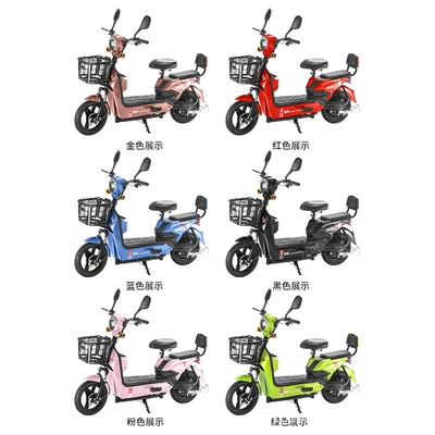 Elektrikli motosikletlər two-wheeled adult 48V electric vehicle, battery-powered