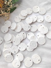 迷你石膏香薰牌DIY材料汽车出风口花束装饰挂件礼品礼物配件配饰