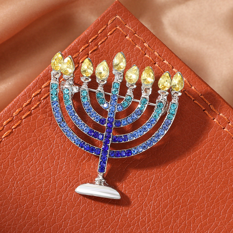 新款古埃及旅游纪念品胸针合金滴油法老人头像 灯台复古胸花配饰