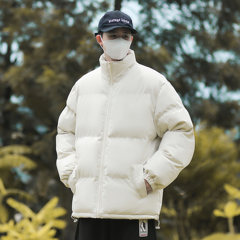 2025 Casual Sale New Stand Collar Men's Winter Trendy Loose Puffer Jacket Warm Cotton Coat 2025 Casual Sale New Stand Collar Men's Winter Trendy Loose Puffer Jacket Warm Cotton Coat