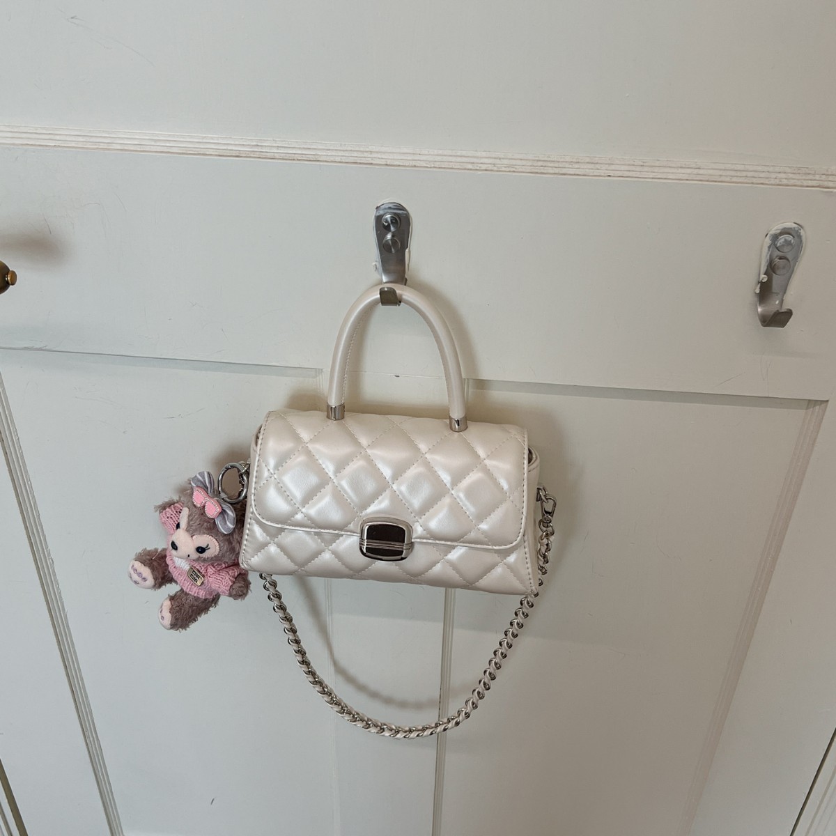 Transfronterizos lujosos bolsos diarios de moda extranjera versátil bolsos de brazo de viaje pequeños bolsos de hombro de diamante frescos
