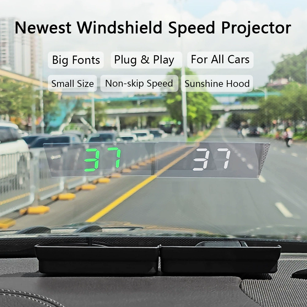 W1 Weiying новый HUD головUp дисплей GPS спидометр скорость датчик KMH/MPH таможенная ставка