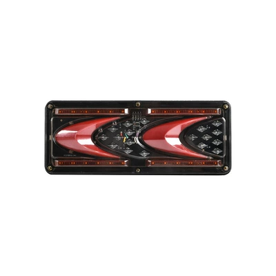 Cross-Border In-Stock 12V24V Led131 Truck Tail Light, Truck Tail Light with Sequential Flashing, Vehicle Light, Agricultural Vehicle Tail Light (Tail light) - 24v33cm