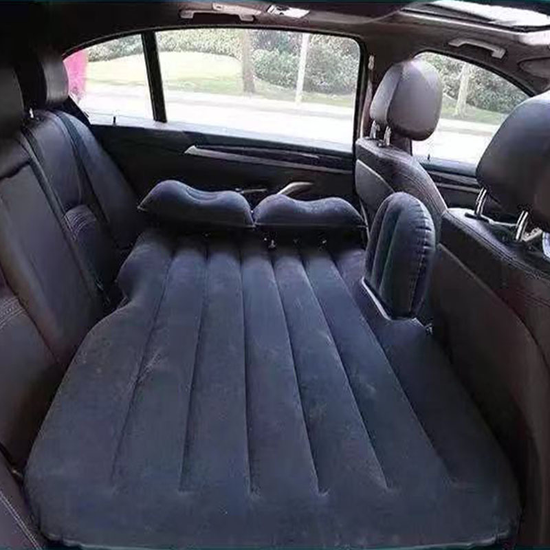 Fuente de la fábrica suministros interiores coche plegable cama inflable flocado coche colchón inflable SUV viaje cama inflable