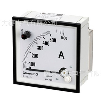 带转换开关交流电流、电压表 测量电流  complee