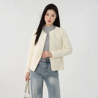 新标90绒轻薄羽绒服女内胆长袖秋冬新款圆领内搭无领叠穿保暖外套
