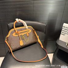 高级感大容量托特包复古大容量单肩腋下包2025新款中古手提大包潮