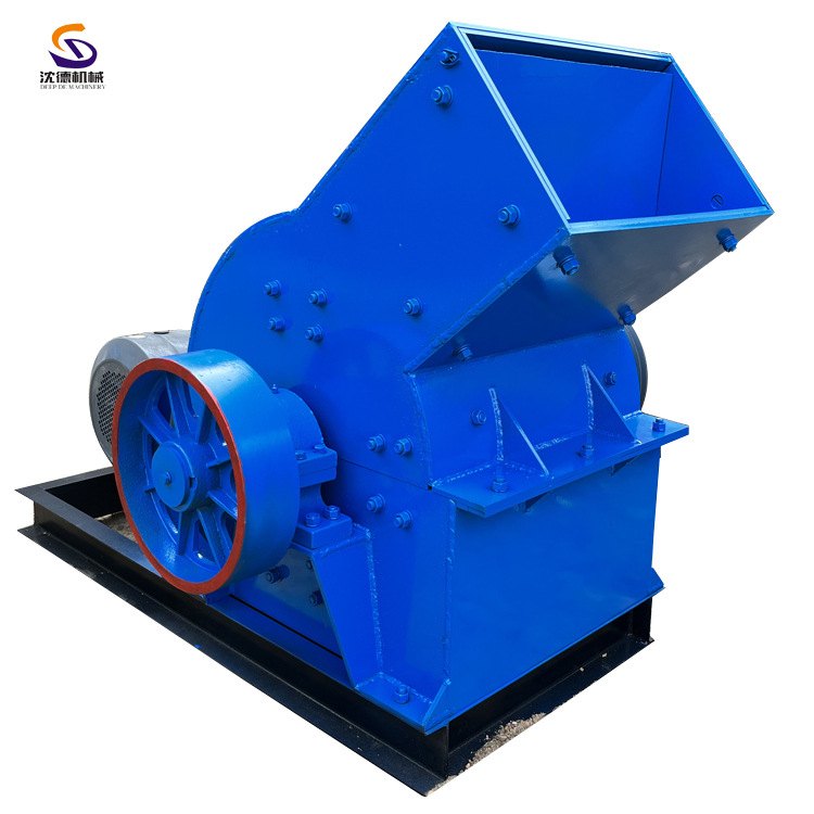 小型锤式打砂机 锤头式石头粉碎机 移动铝矿石锤破制砂机厂家现货