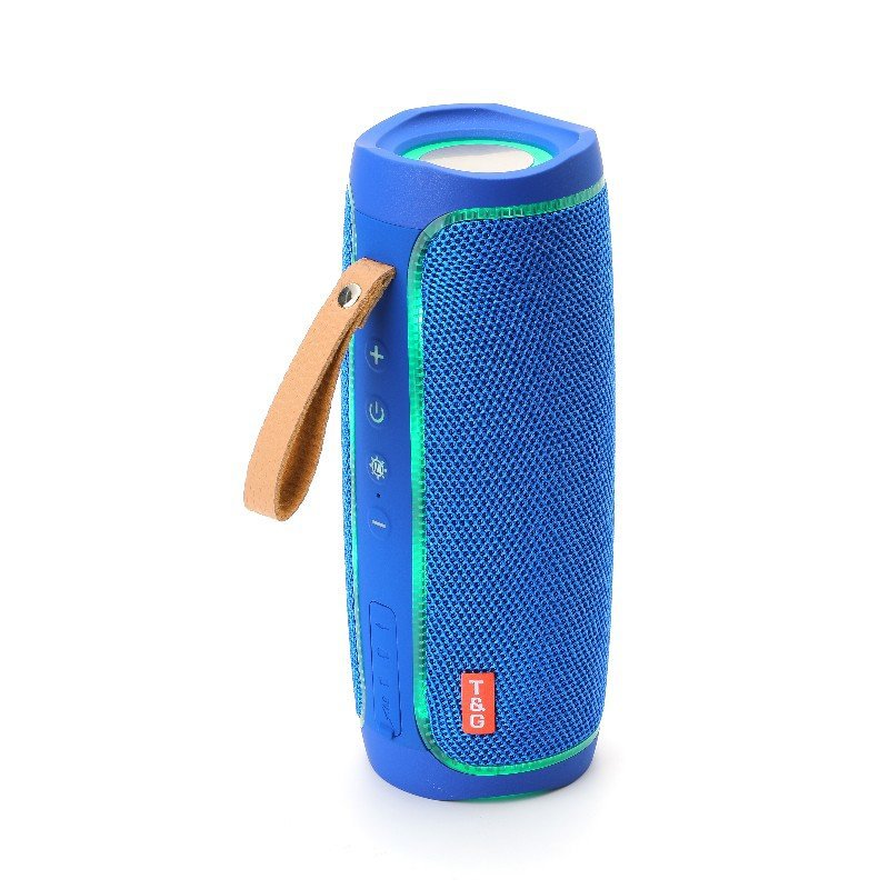 TG287 altavoz bluetooth colorido LED luces regalo creativo al aire libre impermeable portátil tarjeta T USB subwoofer