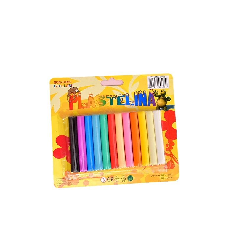 Protección del medio ambiente de arcilla de goma de exportación de barro 12 arcilla de color