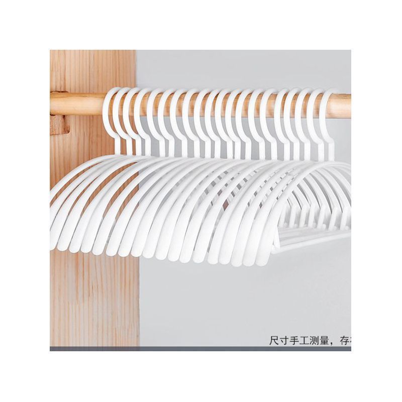 塑料宽肩半圆衣架家用成人挂衣衣服撑子稳定耐用H|undefined