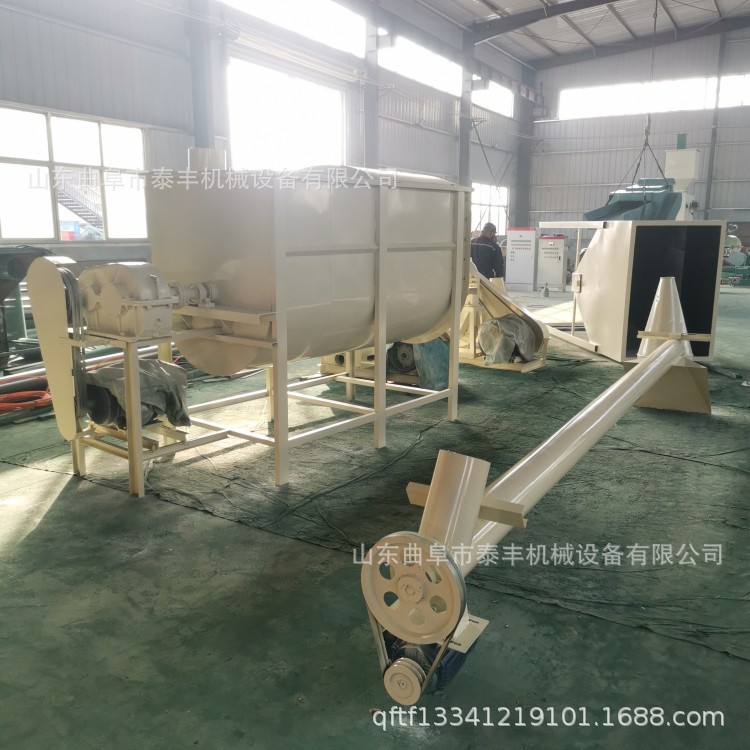 养殖户家禽饲料搅拌机 米糠豆渣饲料搅拌机 江苏养羊饲料搅拌机