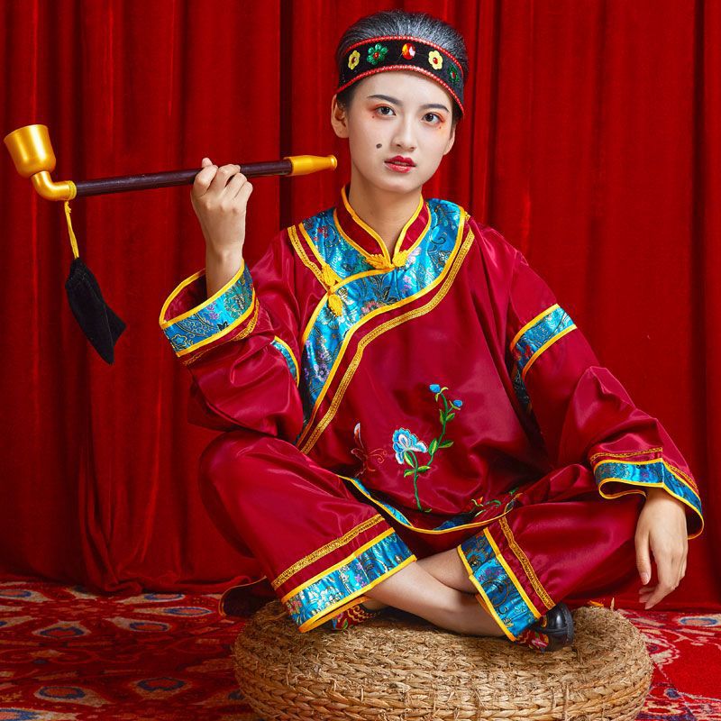 인기버건디 (탑+바지)