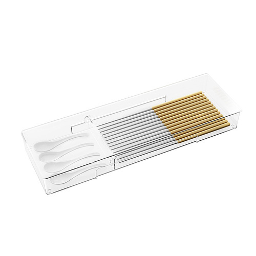 Kitchen drawer storage partition Japanese-style chopsticks, cutlery and tableware storage box free combination home desktop partitions