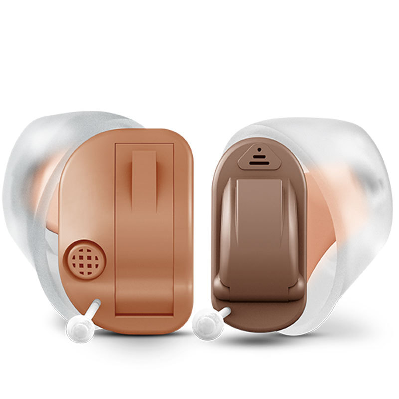Siwanbo Mini 8 / NANO8 audífono pequeño tipo auricular amplificador de sonido para jóvenes y ancianos