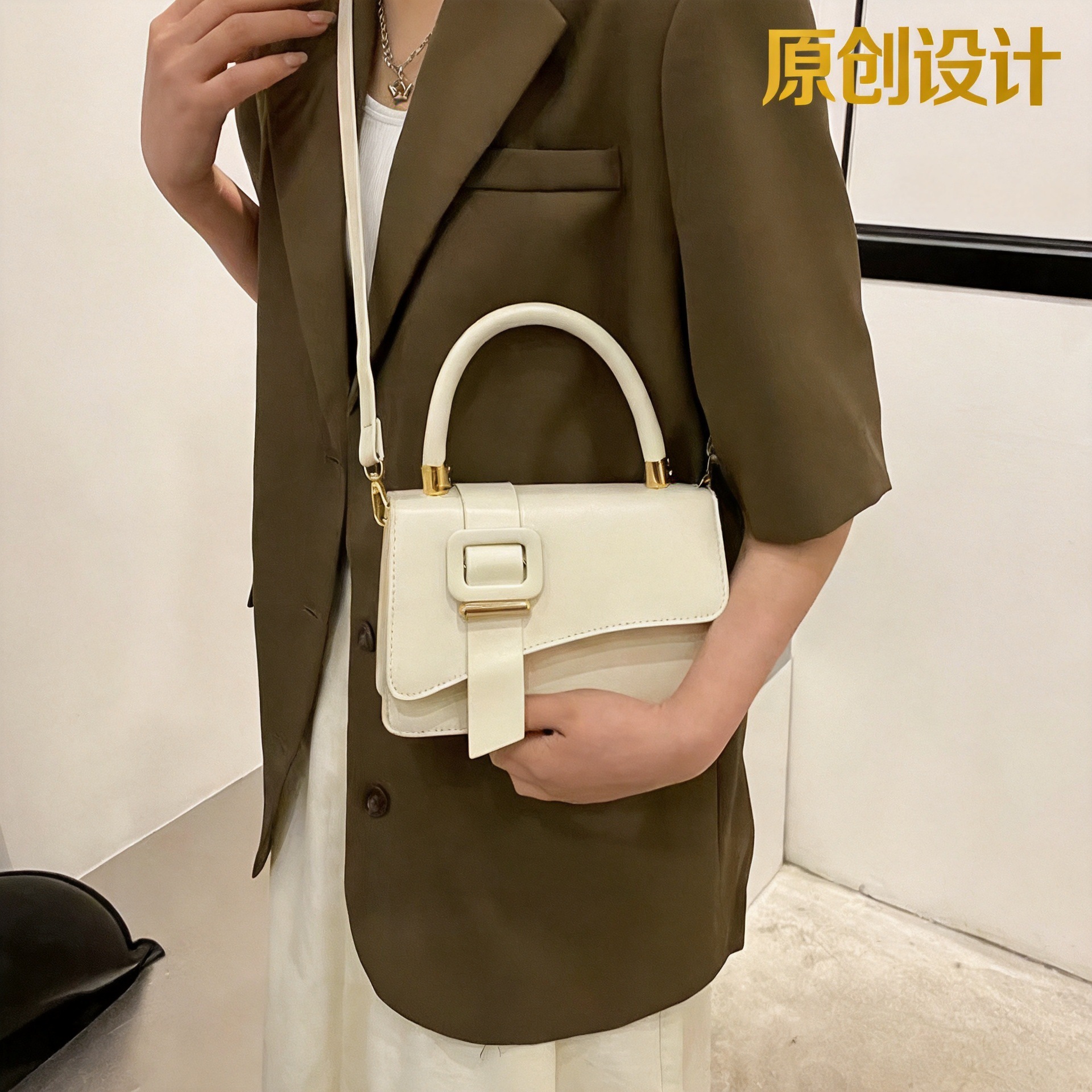 Bolsos de mujer de moda transfronteriza, bolsos de mano de textura, nuevos bolsos de hombro, bolsos de moda, bolsos de mujer