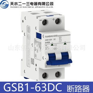 ��ˮ��һ��GSB1-63LMH DC6A3A10A16A20A32Aֱ����·��DC250V