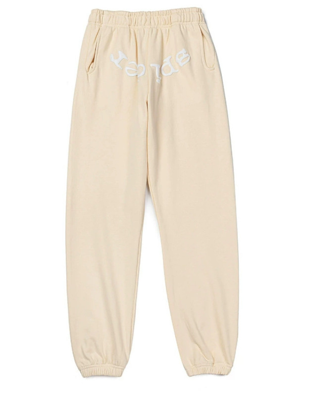 Sp1derヒップホップ歌手Young Thugと同じスタイルのフォームレター555555カップル用パーカーPinkスウェットシャツ|undefined