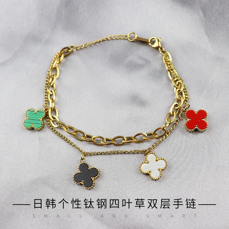 Japanese and Korean personalized 18K tit...