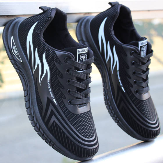 Men's shoes plus size spring and autumn sports casual shoes new leather waterproof non-slip work shoes breathable wear-resistant driving shoes