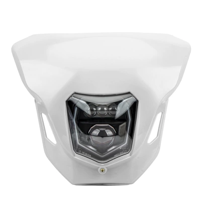 Brightened Grimace Modified Headlight – Motorcycle headlights, headlights - white