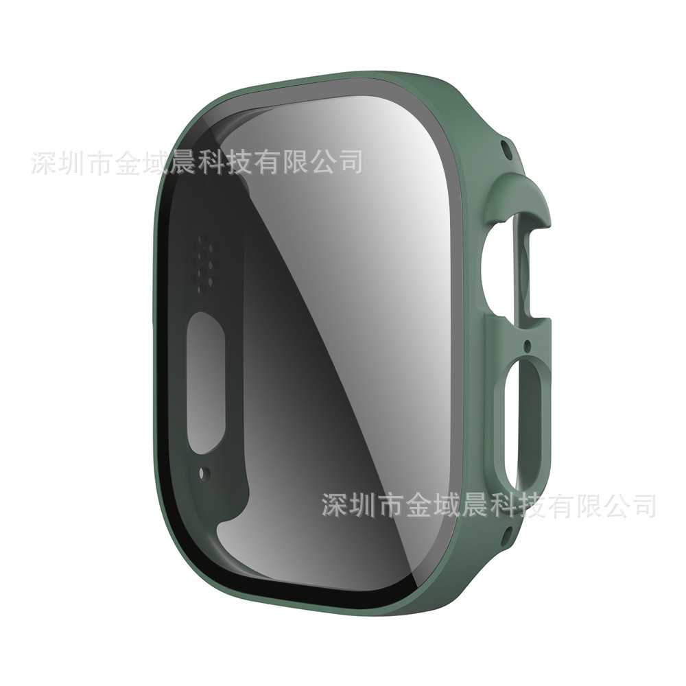Suitable for Apple S98 anti-peep watch case iwatch case tempered glass pc case Ultra shell film integrated anti-peep watch