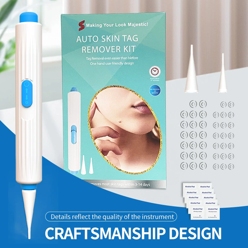 Набор для удаления кожных новообразований и бородавок: новое устройство для удаления папиллом, мозолей, веснушек, пятен и несовершенств кожи