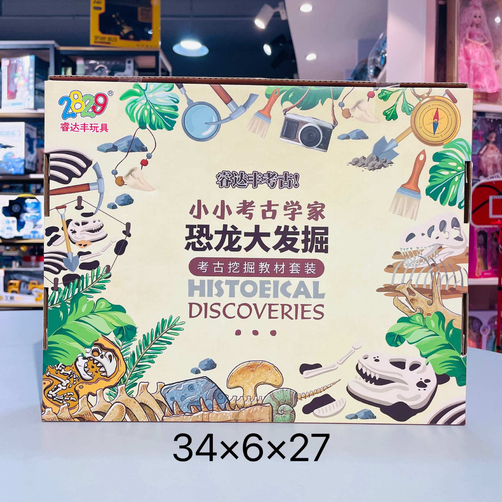 석고 공룡 고고학