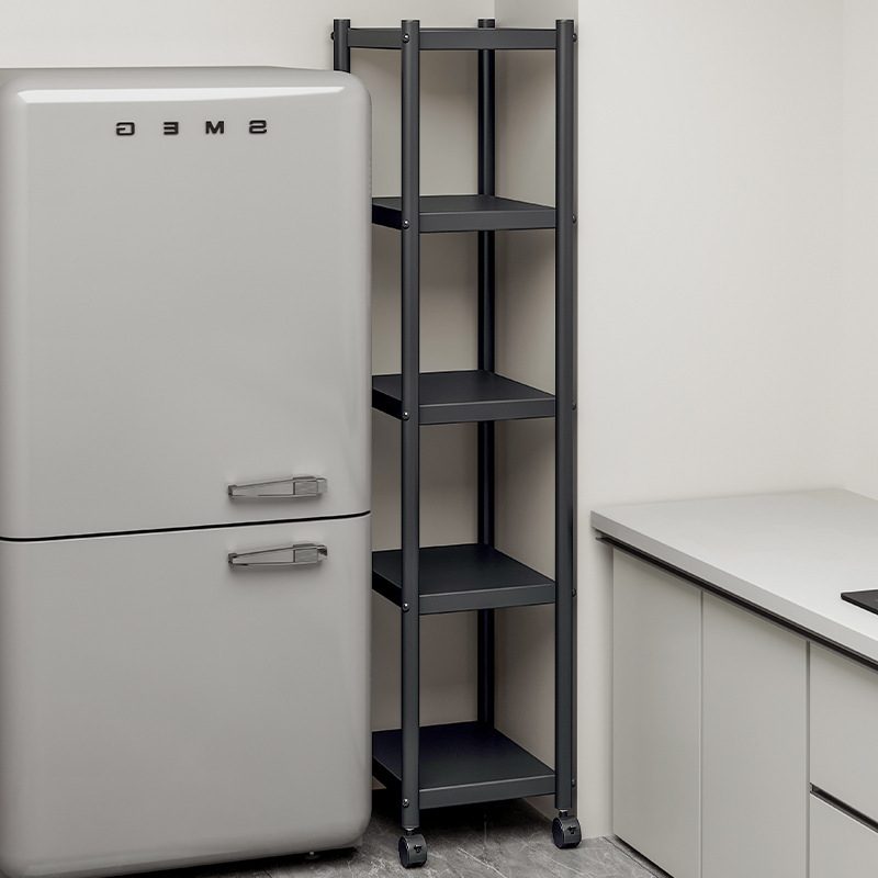 Estante de sándwich de cocina de piso a techo Estante de almacenamiento multifuncional para el hogar de varios pisos Estante de almacenamiento para ollas y hornos microondas