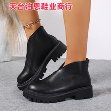 2025欧美春秋女式时装单鞋批发外贸跨境大码一脚蹬乐福鞋大码女鞋