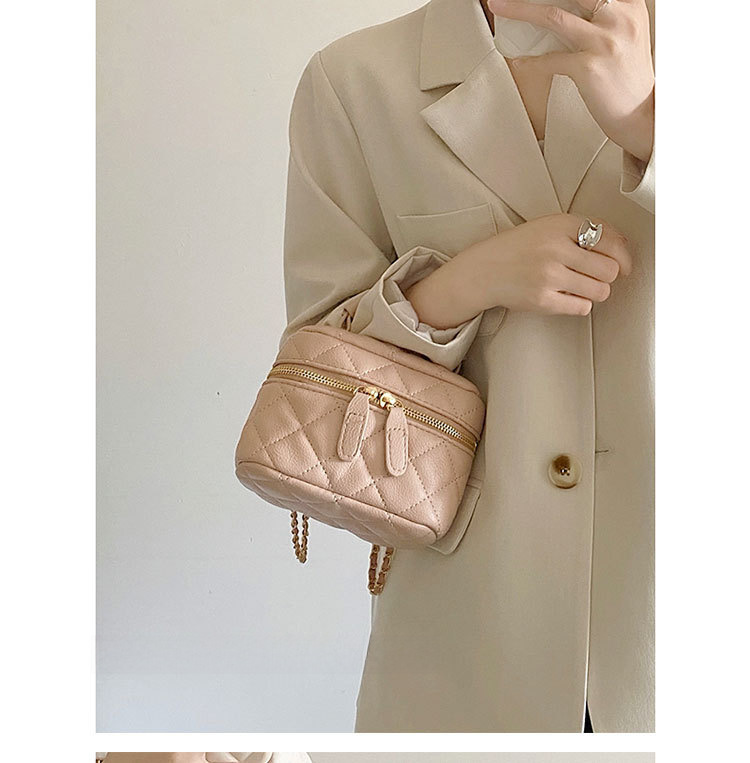 2022 Spring and Summer New Handheld Mini Bag Rhombic  Style Chain Bag All-match Shoulder Crossbody Lipstick Small Bag_voghion.com