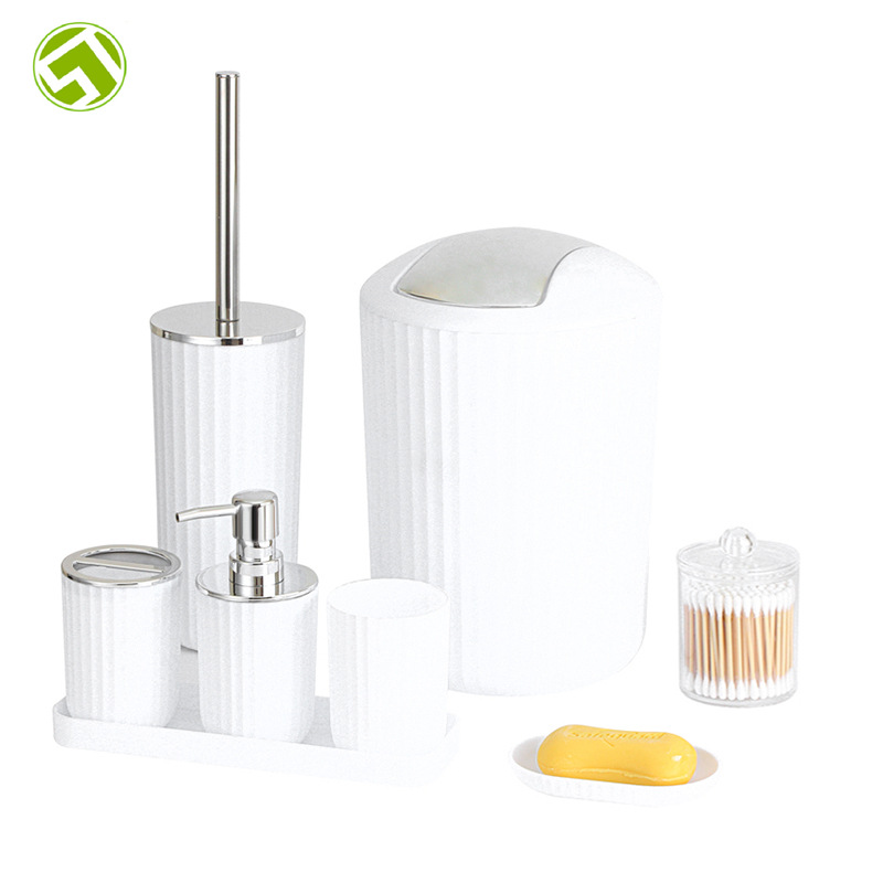 Baño nórdico de seis piezas suministros de baño conjunto diente enjuague bucal taza traje de lavado homeaccesorios