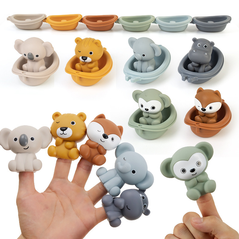Toy for bath for baby, tower play in water