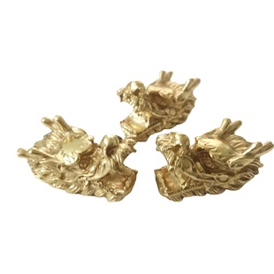 Brass Chinese Faucet Drawer Cabinet Door Wardrobe Wine Cabinet Shoe Cabinet Handle Handle