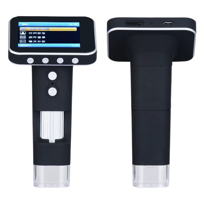 Источник завод в наличии 3,5-дюймовый экран 200 Вт HD цифровой микроскоп портативный детский микроскоп