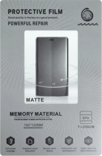 Máquina cortadora de película inteligente Película de gel especial Película de alta definición Película antipática Máquina cortadora de película de 8 pulgadas Consumibles Película blanda Abrasilado HD