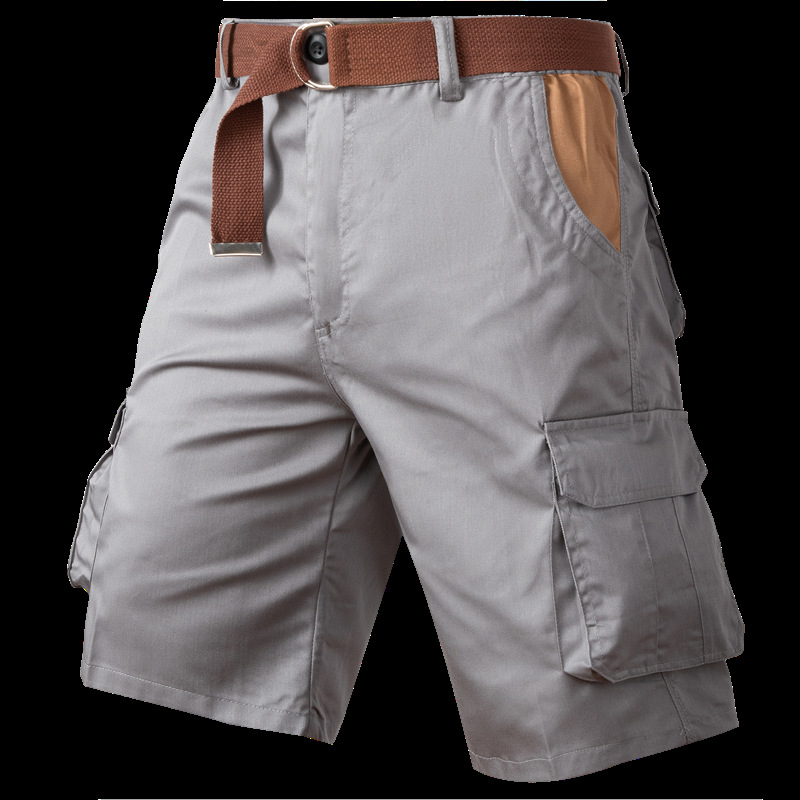 Pantalones cortos para hombres de comercio exterior de exportación más pantalones casuales sueltos Pantalones rectos intermedios pantalones de verano para hombres