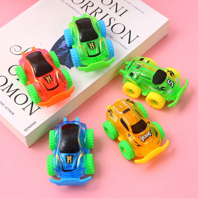 Los niños lanzador catapulta coche deslizante coche de juguete kindergarten competitivo coche de juguete pequeño regalo al por mayor