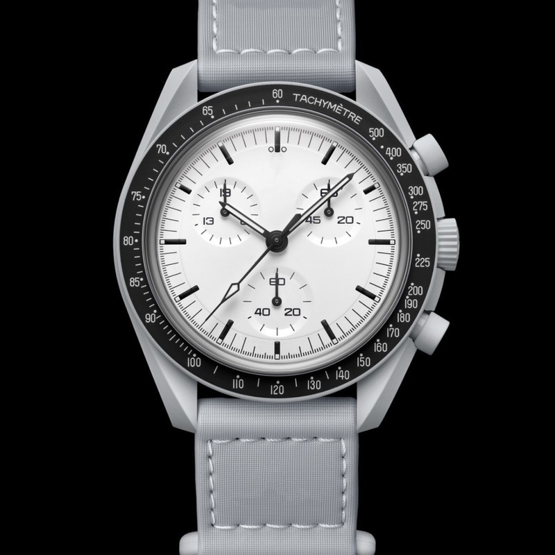 New Cross-border Men's Fashion Hot Moon Mercury Joint Planet Space Casual Chronograph Six-pin Quartz Watch