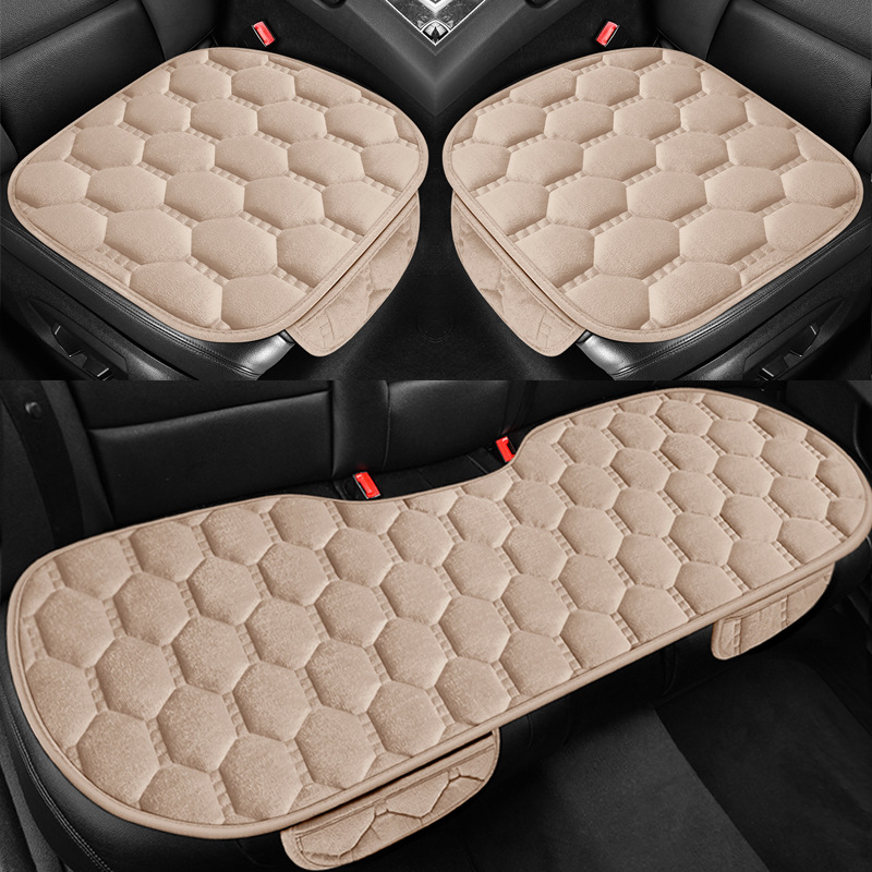 Winter Short Plush Car Seat Cushion Universal Seat Cushion Cross-Border E-Commerce Hot-Selling Single-Piece Seat Cushion Full Car Seat Cover Five Seats
