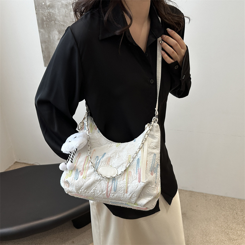 Bolso coreano para mujeres de gran capacidad 2024 nuevo bolso de tela de mochila de verano casual, bolsa de moda para viajar, bolso de hombro