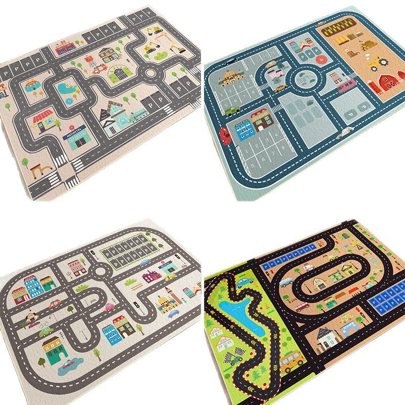 駐車場フロアマット、子供部屋読書エリア、寝室クロールマット、リビングルーム早期教育ゲームエンターテイメントエリアカーペット|undefined