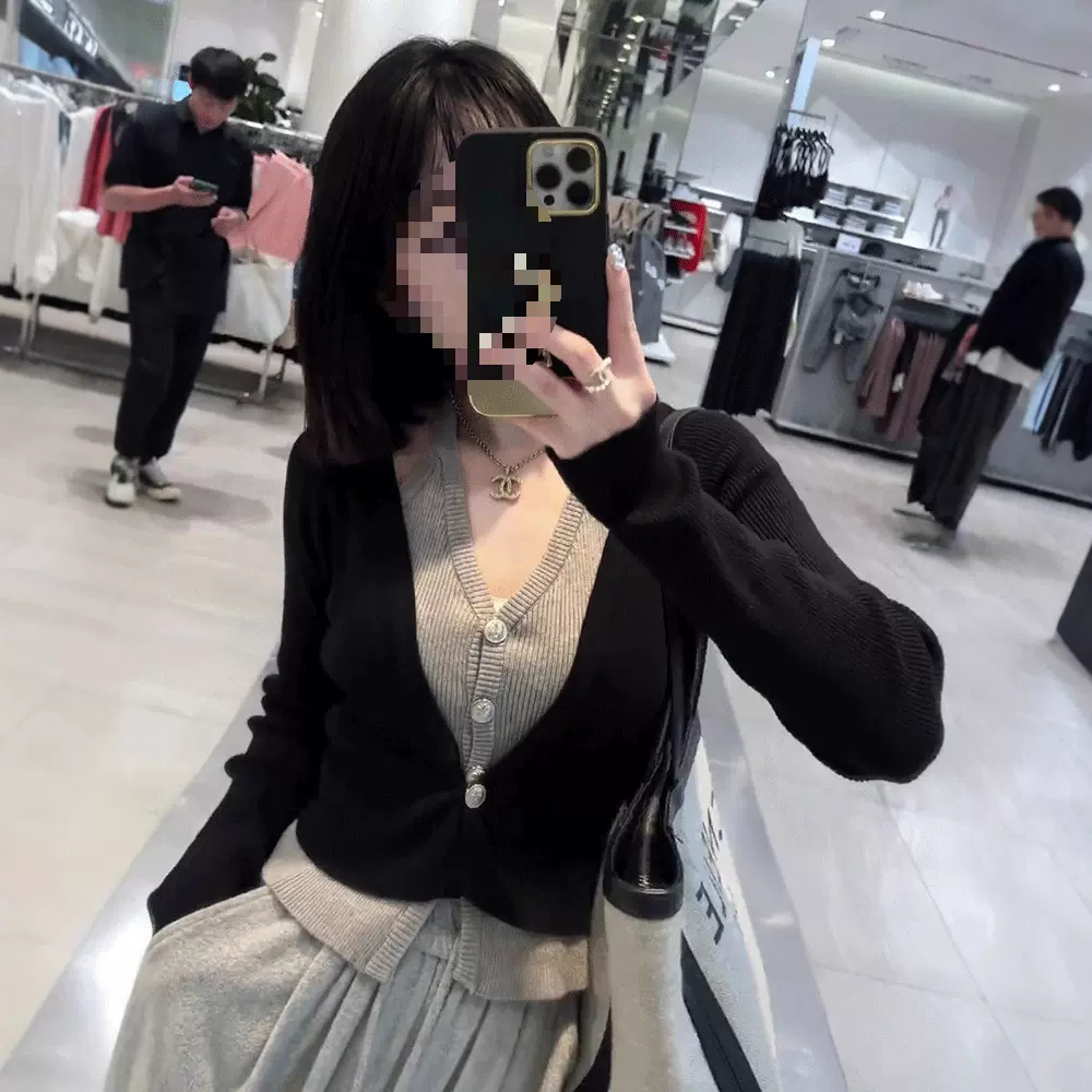春秋假两件针织衫女秋装女款2025年新款时尚洋气长袖女士秋冬上衣