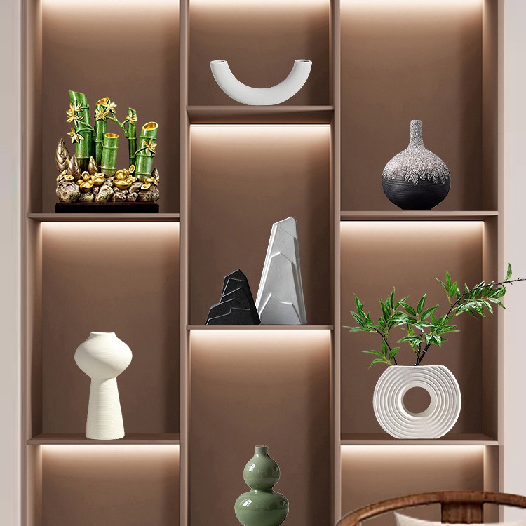 加世新中式家居装饰品摆件客厅酒柜玄关电视柜办公室摆放