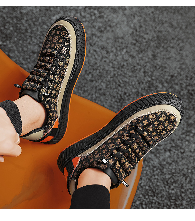 Herren-Arbeitsschuhe, Wanderschuhe, Turnschuhe, Gummisohle, Stoßdämpfung, bequeme Turnschuhe mit Fußgewölbeunterstützung_voghion.com