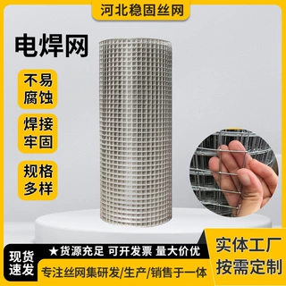 可定制镀锌电焊网卷外墙保温电焊网抹墙网工地抹灰防裂钢丝网