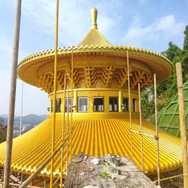 金属建材;斗拱;飞檐