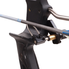 弓箭器材八字箭台 反曲弓直拉弓複合美獵不鏽鋼打獵箭台 廠家直供