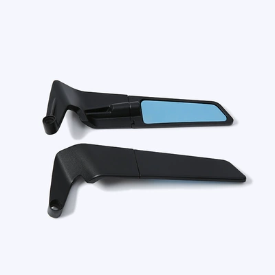 Rearview Mirror Aluminum Alloy Rotatable: Motorcycle rearview mirror